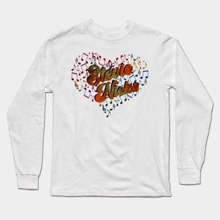 Colorful Heart Tone-Stevie Nicks Long Sleeve T-Shirt